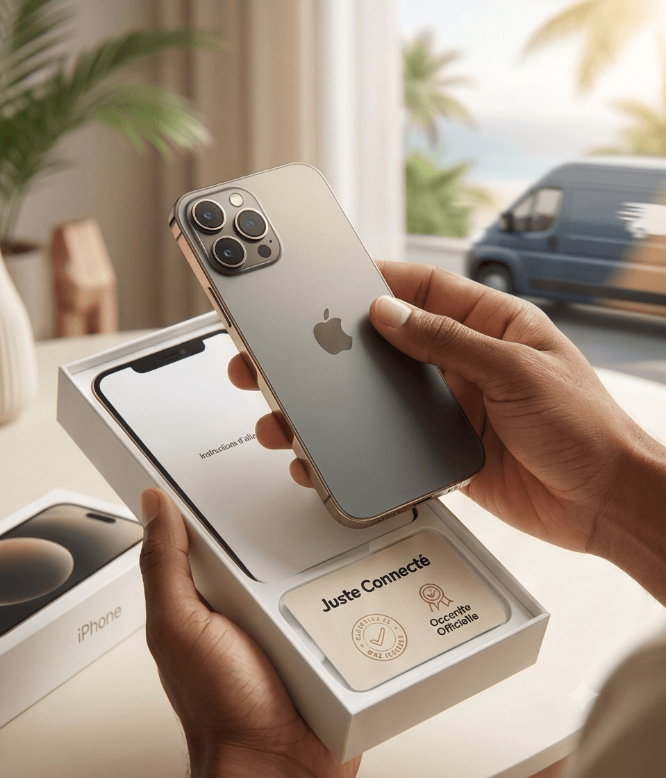 Juste Connecté — livraison smartphone
